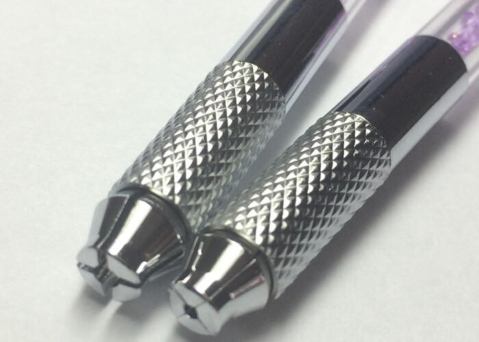 Newest Pink Crystal Manual permanent tattoo pen Eyebrow Handmade Pen