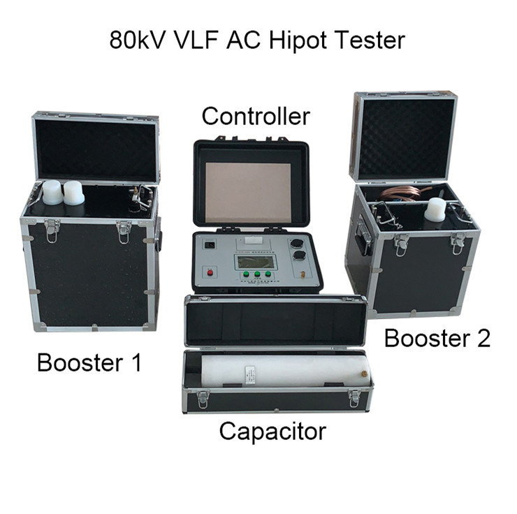 Withstand Voltage Tester 0.1Hz Vlf 80kv High Voltage Cable AC Hipot Tester