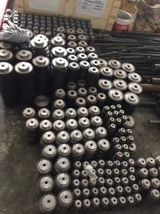 China Pattern Roller Flange Seal Ring Spot Welding Head Medical Mask Machine Parts wholesale