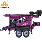 Portable Hydraulic Water Well Drilling Machine Trailer Mounted Water Well