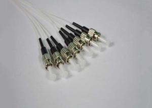 China Excellent Polished Fiber Optic Connectivity Pigtail ST / PC Optical wholesale
