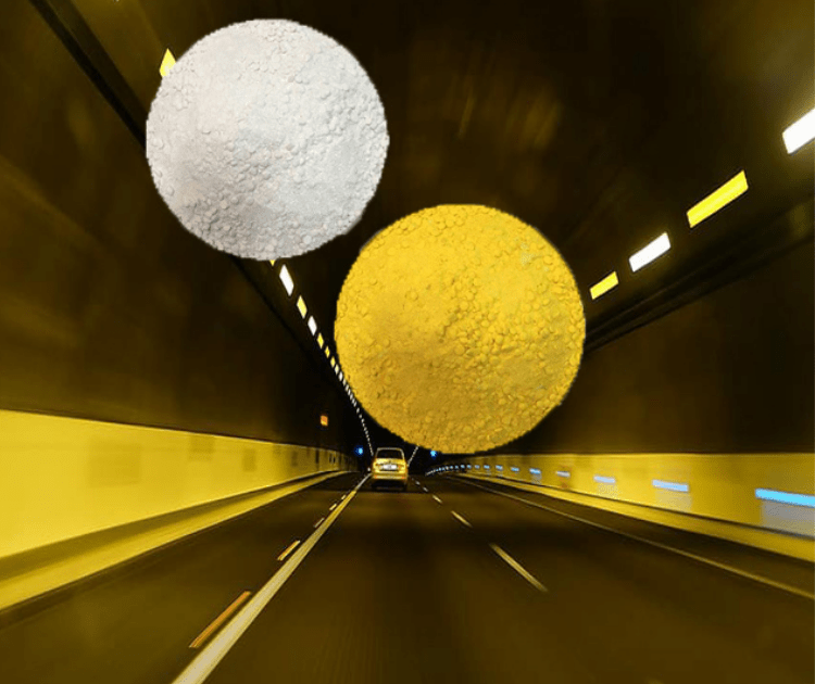 Highway Reflective Road Marking Paint CAS No.64742-16-1 With Glass Beads