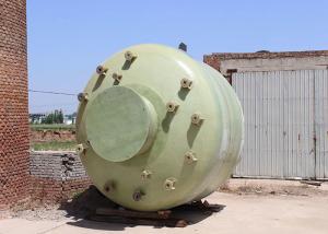 China Industrial Frp Chemical Septic Tank Cylindrical Alkali Cross Wound wholesale