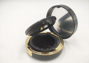 China Black Gold BB Cream Container Round Portable wholesale
