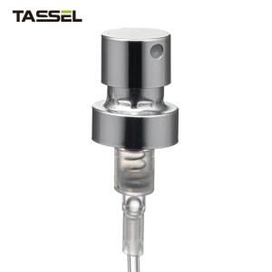 China 15mm Shiny Silver Perfume Crimp Pump Sprayer Perfume Mist Sprayer wholesale