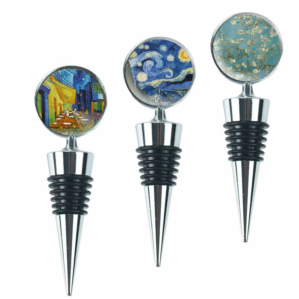 Stainless Steel Wine Bottle Stoppers Custom Logo Sustainable For Gifts