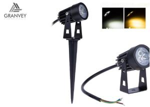 China 3W High Brightness Solar LED Garden Lights Black Aluminum IP65 Outdoor Flat Shape wholesale