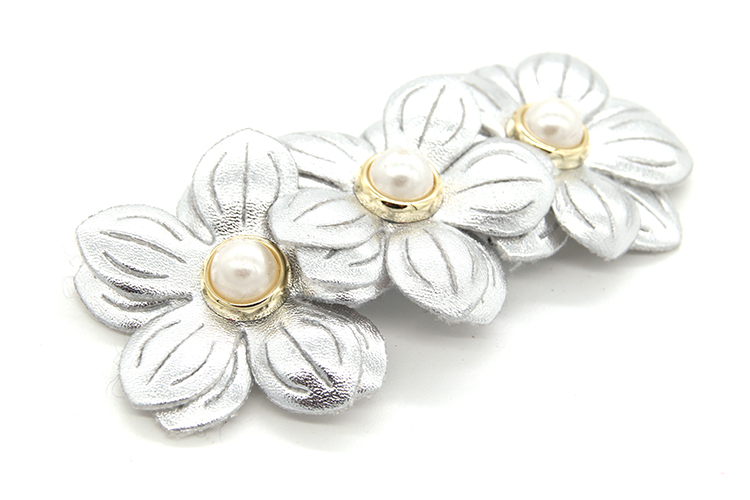 Wenzhou Kml Wholesale custom handmade flower fashion special cloth shoe buckle accessories