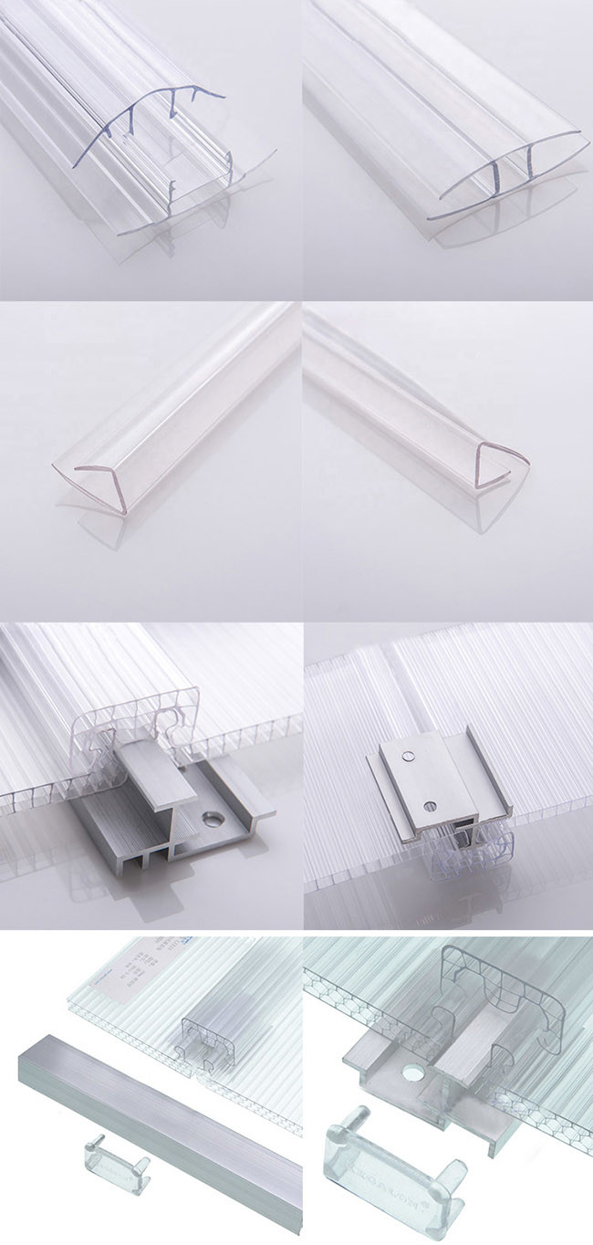6000mm Length Polycarbonate Hollow Sheet
