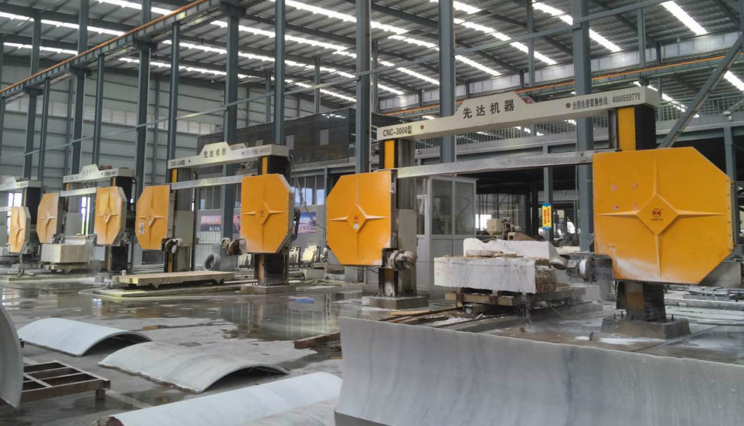 CNC-2500 CNC Stone Wire Cutting Machine for Special Shape