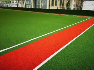 China Synthetic Grass Carpet Light Green Dark Green Color Customized Service wholesale