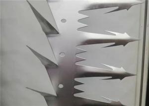 China Steel Large Size Anti - Climb Wall Spikes Bird , Durable Metal Wall Spikes wholesale