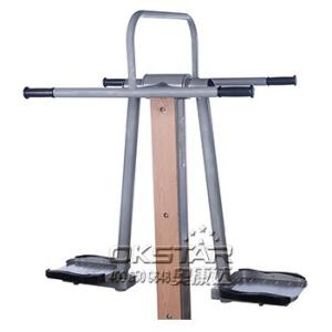 China outdoor wooden fitness equipment--WPC wood outdoor surfboard wholesale