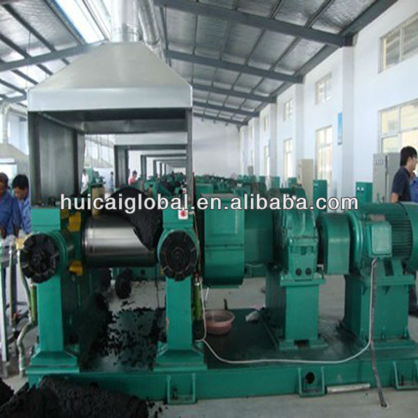 XKJ-450 Two Roll Rubber Refiner Mill for Waste Tyre Refinery Processing Machinery
