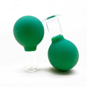China Face Cupping 15mm 25mm Glass Rubber Suction Bulb wholesale