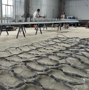 China Non Explosive Barriers Mesh Anti Tank Net Battlefield Obstacle wholesale