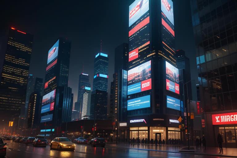 GCL P3.9 Full Color Waterproof Outdoor LED Display Board For Shopping Mall