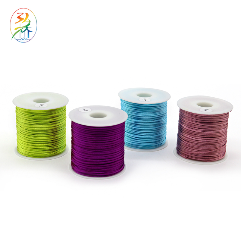 0.8/1.0/1.5/2mm Nylon Cord Thread for Braided Bracelets and Chinese Knot Macrame