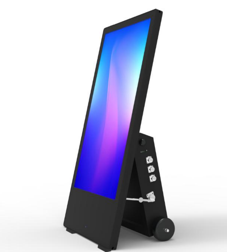 43inch LCD Digital Poster Portable Smart Touch 178° Viewing Angel