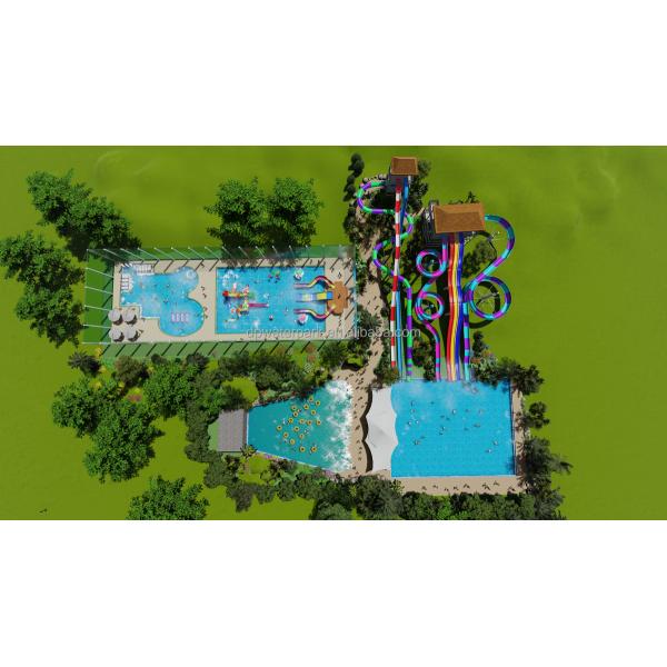 Water park plan design