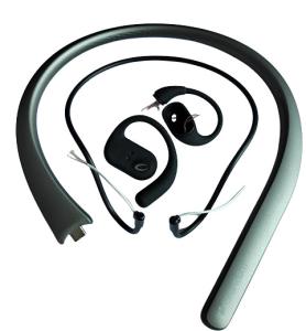 China Customized Earphone Components Neckband Bluetooth Earphones Silicone Neckband Accessories wholesale
