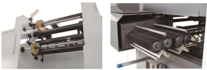Double Unit Automatic Hot Foil Stamping Machine Hot Embossing And Die-Cutting And Stripping For Packing Paper And Puzzle