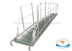 Aluminum Gangway Marine Boat Ladders Steel Wharf Ladder For Seagoing Vessels