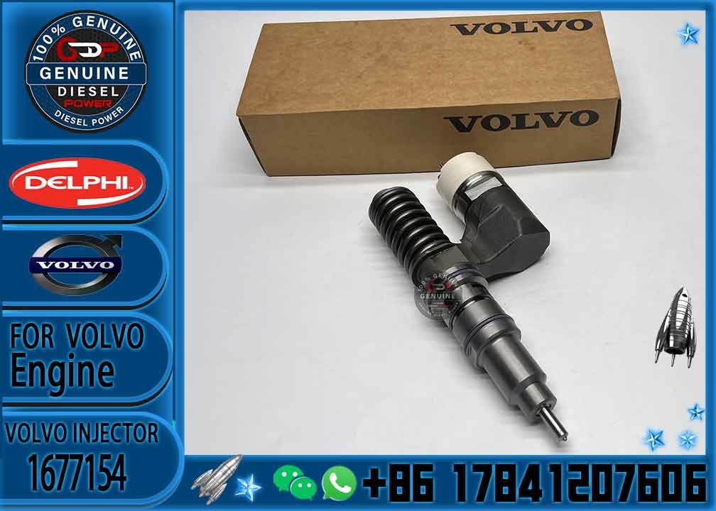 VOL 360B 460B D12D D12E Excavator Engine Parts Injector 1677154 3155040 20440388