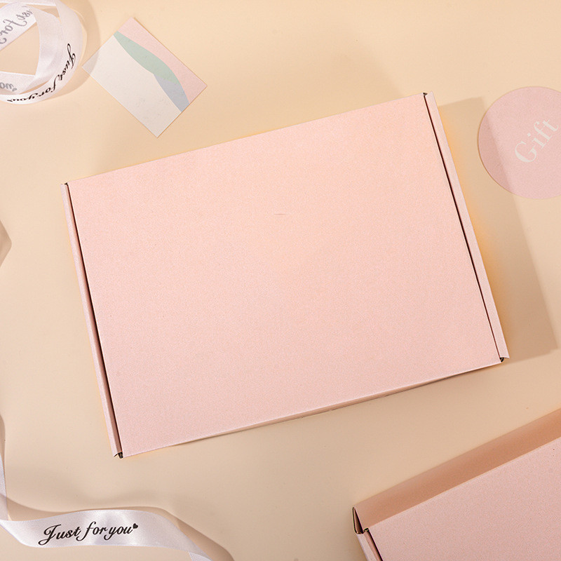 170g Kraft Airplane Box Foldable Shipping Boxes For Cosmetics Clothing