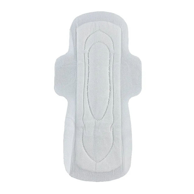 ISO 9001 Women's Period Products Night Use Winged Cotton Pads For Women