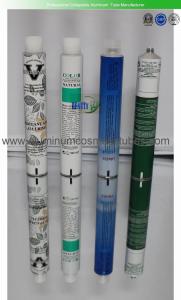 China Hand Cream Aluminum Collapsible Tubes Silk Screen Printing 100% Recyclable wholesale
