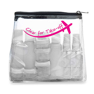tsa approved toiletry bag, toiletry bag for women, tsa toiletry bag, travel bottles, Miamica