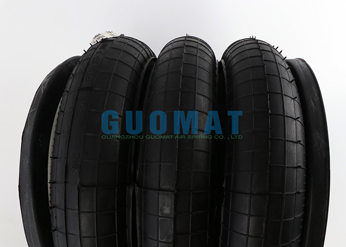 Cylindrical Goodyear Air Spring 3B12-304 Triple Bellow Air Bag
