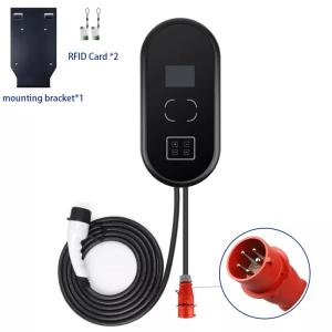 China 32Amp AC 5m Home Charging Wall Box Electric Car Charger 7kw OCPP1.6J Wall Box wholesale