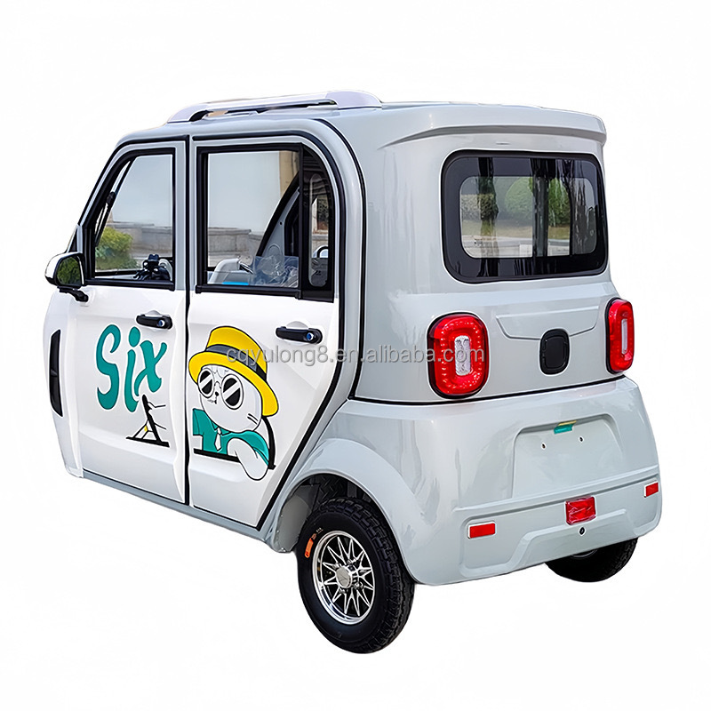 Household Family Truck 1200W Electric Tricycle with Fully Enclosed 4 Seats and Energy