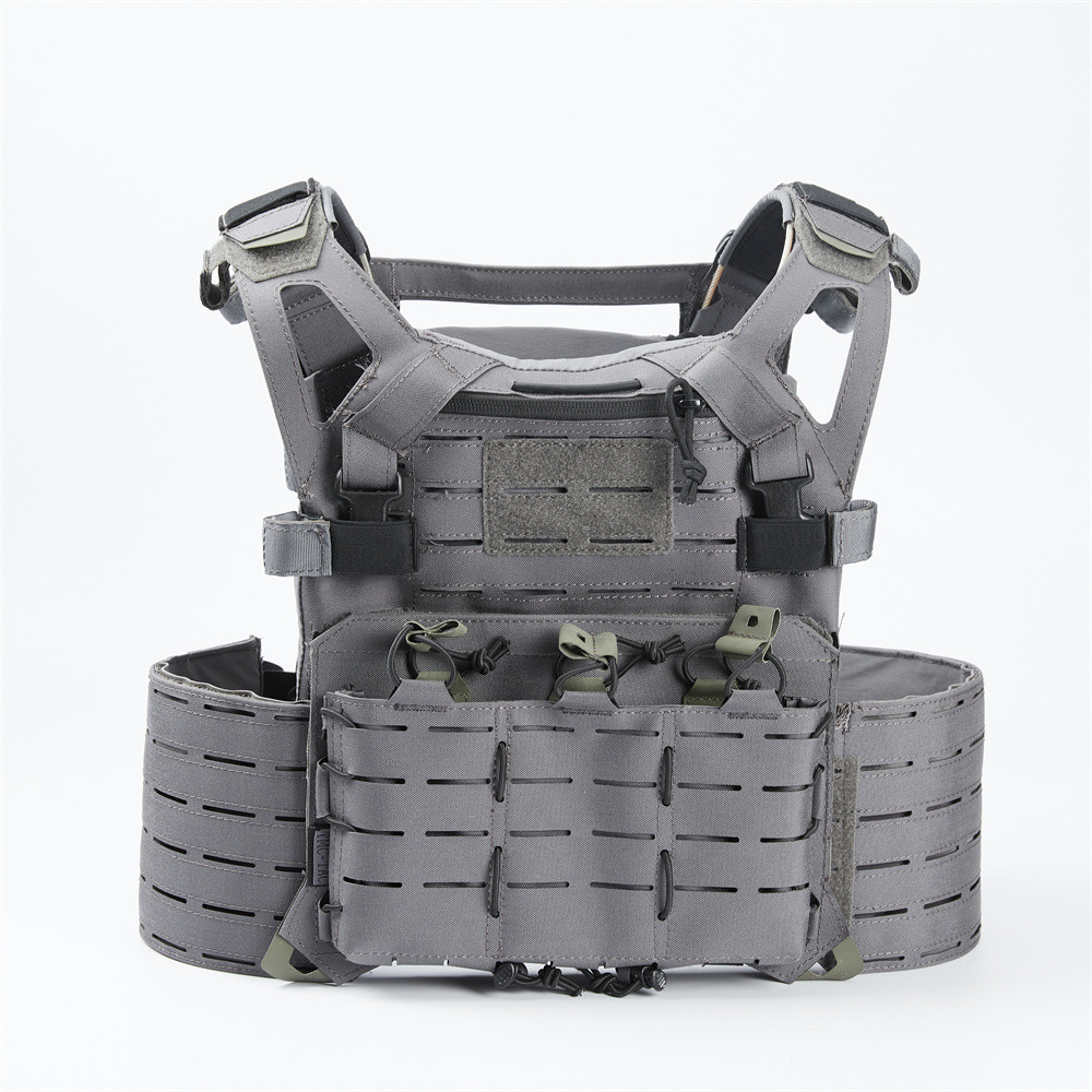 Laser cutting Fast Body Military Tactical Bulletproof Vest Camouflage Color