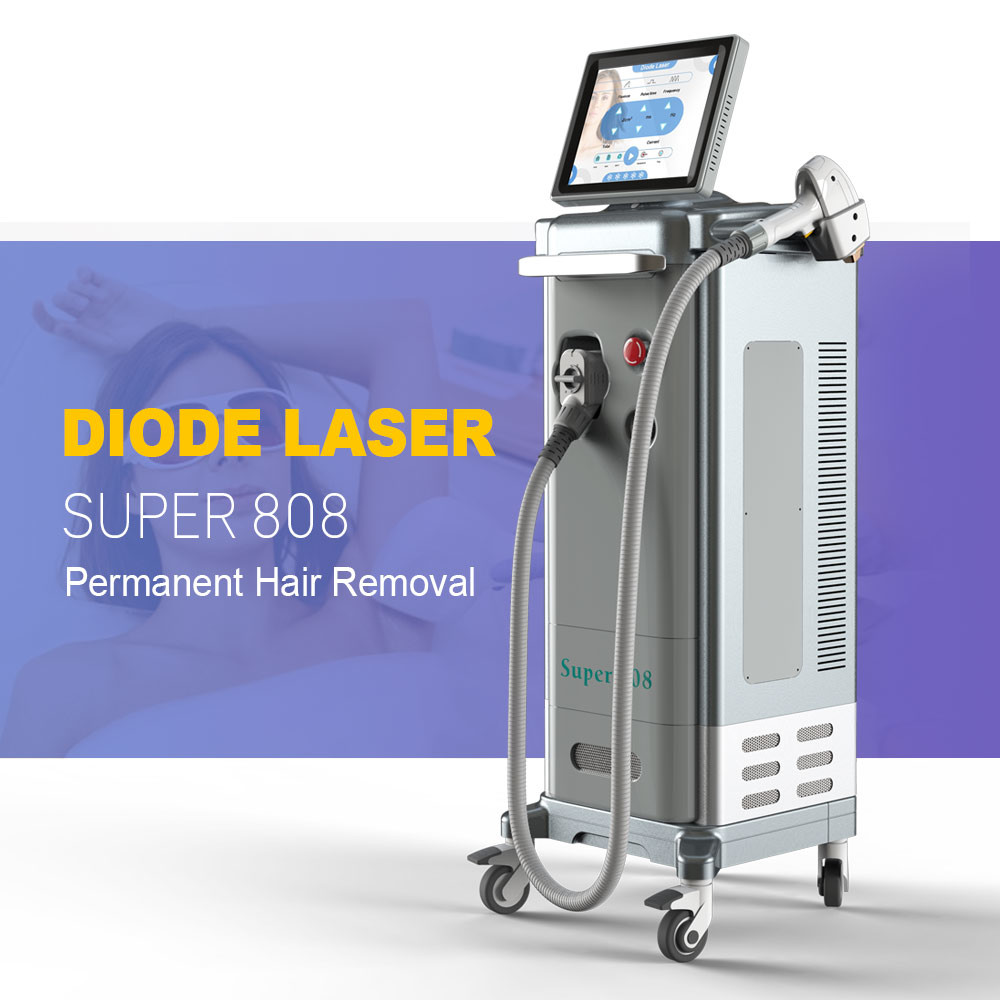 TUV CE Triple Wavelength Laser Hair Removal 2KW