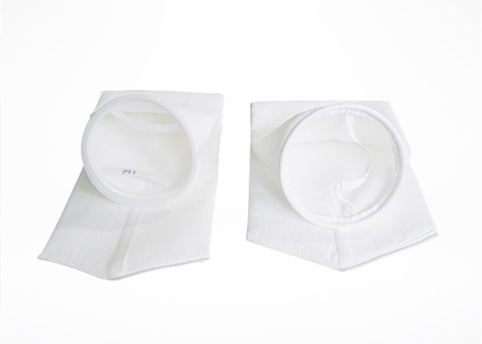 5 Micron Food Grade Water Welded PP Liquid Filter Bag Sewed / Welded Customized Size