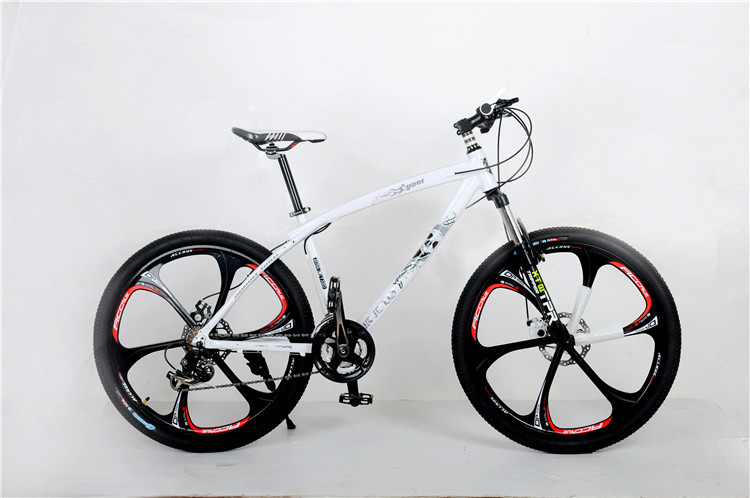EN standard OEM 6 spoke mag wheel Shimano 24 speed aluminium alloy MTB bike