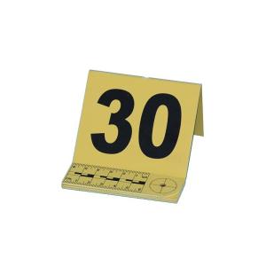 China P065 Yellow plastic photo evidence numbers(1-30) wholesale