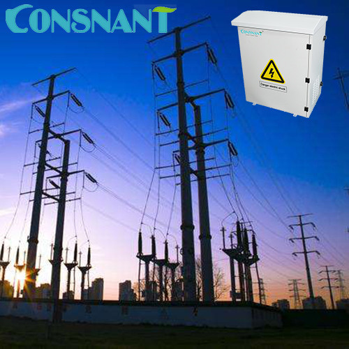 Waterproof Outdoor Cabinet AC DC 60A Lithium Battery Outdoor Solar Power UPS 3KW