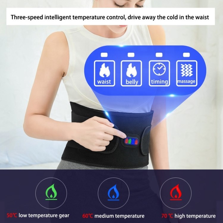 5V Heating Waist Belt Far Infrared Electric Waist Heating Pad CE RoHS