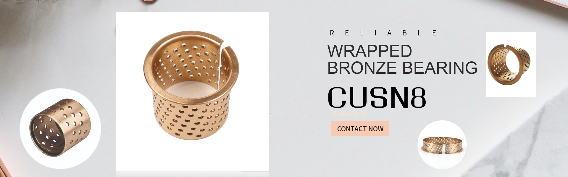 wrapped bronze bushings