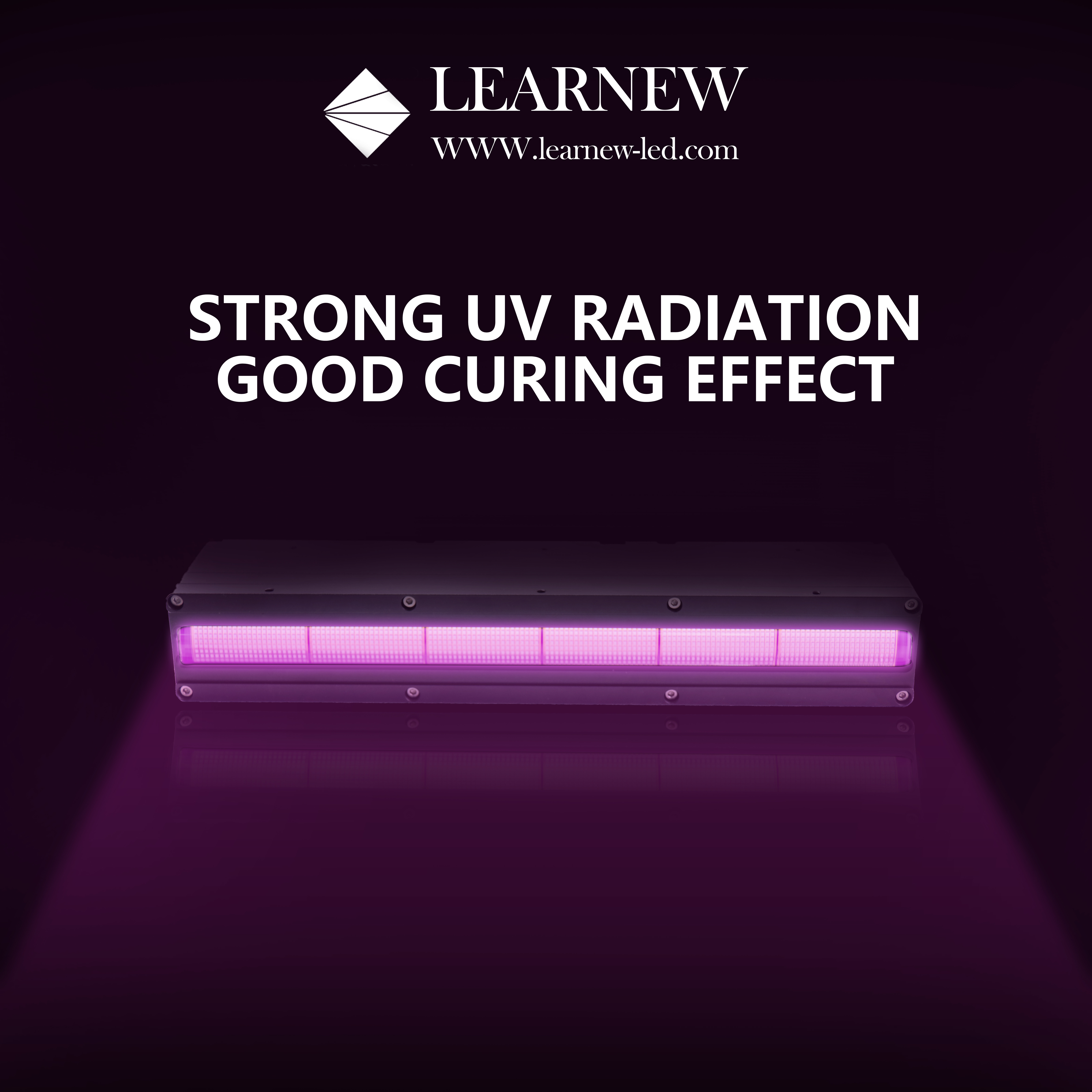 Customizable UV LED Curing System Spotlight Fast Curing 600W 395nm
