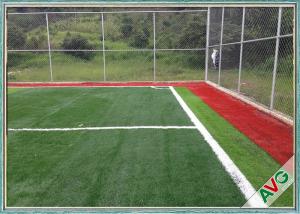 China 50 mm SGS Artificial Grass For Football Field / Soccer Field With Natural Feeling wholesale