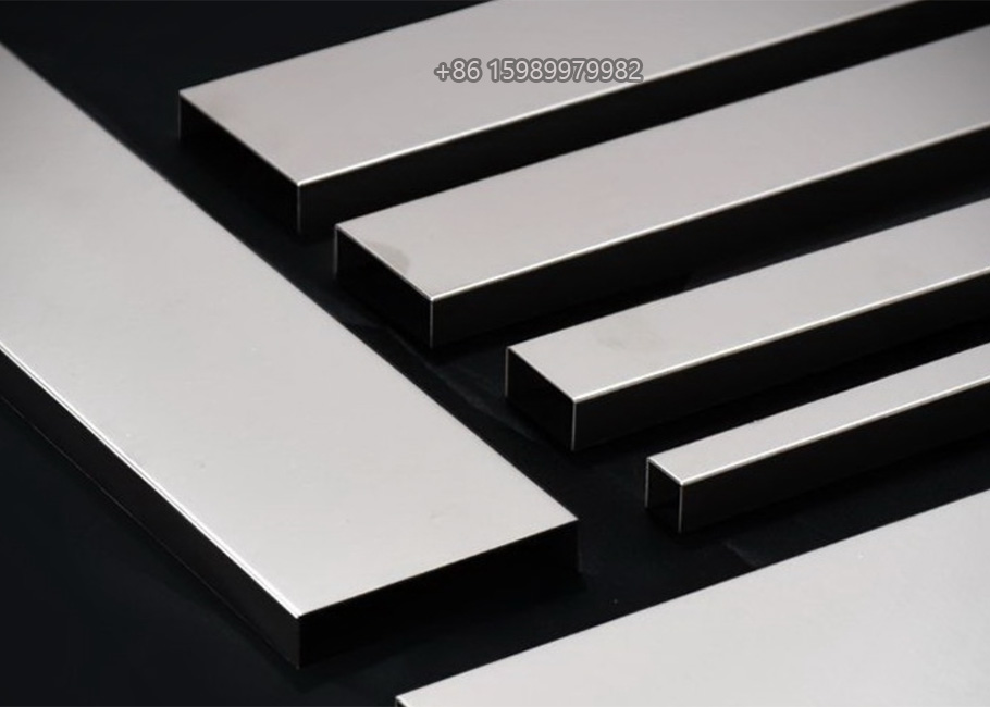 mirror silver stainless steel u profile