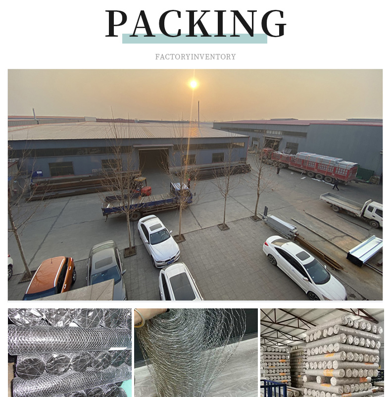 Anping stainless steel galvanized twisted hexagonal net guardrail farm breeding fence gabion highway guardrail