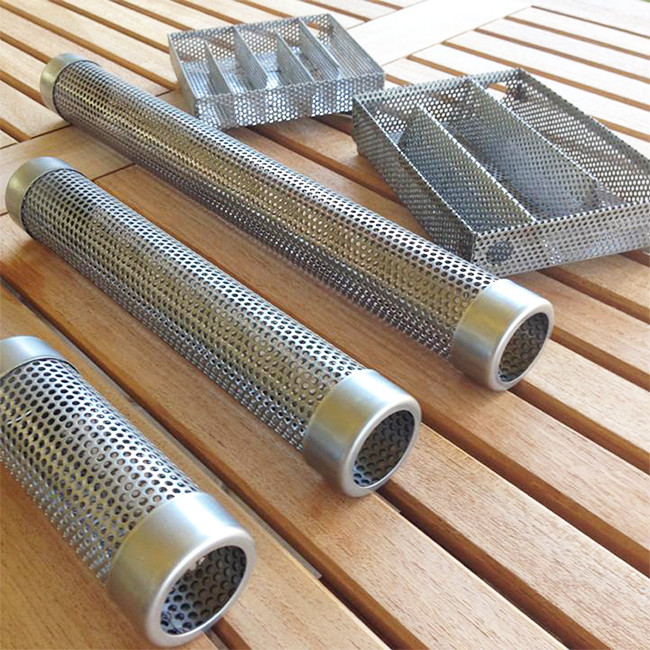 Stainless Steel Wood Pellet Smoker Tube , BBQ Cold / Hot Smoke Generator