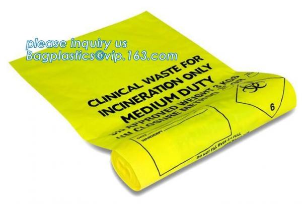 Bio-Medical Hazardous waste,Bio-hazard Specimen Bag 6″ X 9″ Printed English Medical Mart,Biological Waste Management and