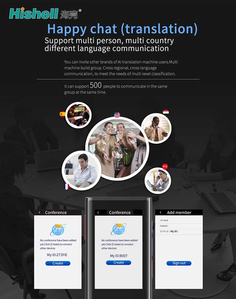 Handheld Portable Translator Device